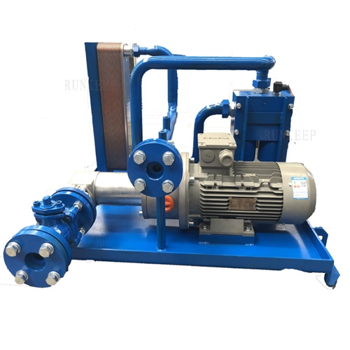 Brazing cooling pump station